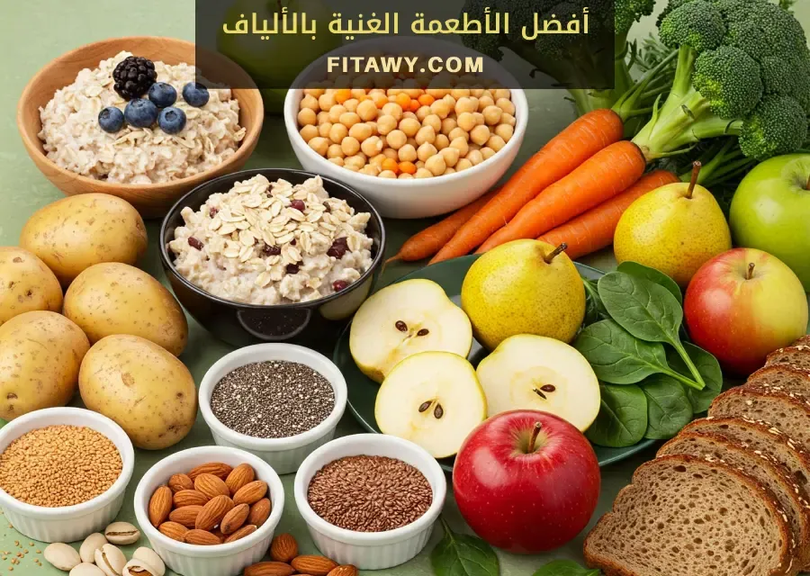 أفضل الأطعمة الغنية بالألياف